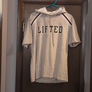Lifted Research Group Short Sleeve Hoodie XL